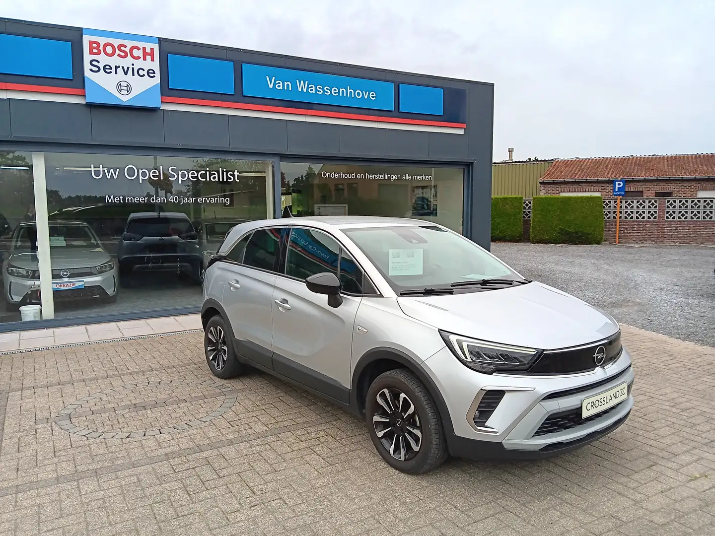 Opel Crossland Crossland 1.2 Ultimate 110 PK Nav Dab **OVERNAME** Zilver - 2