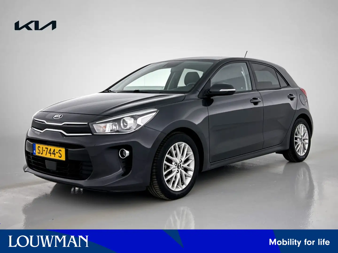 Kia Rio 1.0 TGDI DynamicLine | 100PK | 1e Eigenaar | Grigio - 1