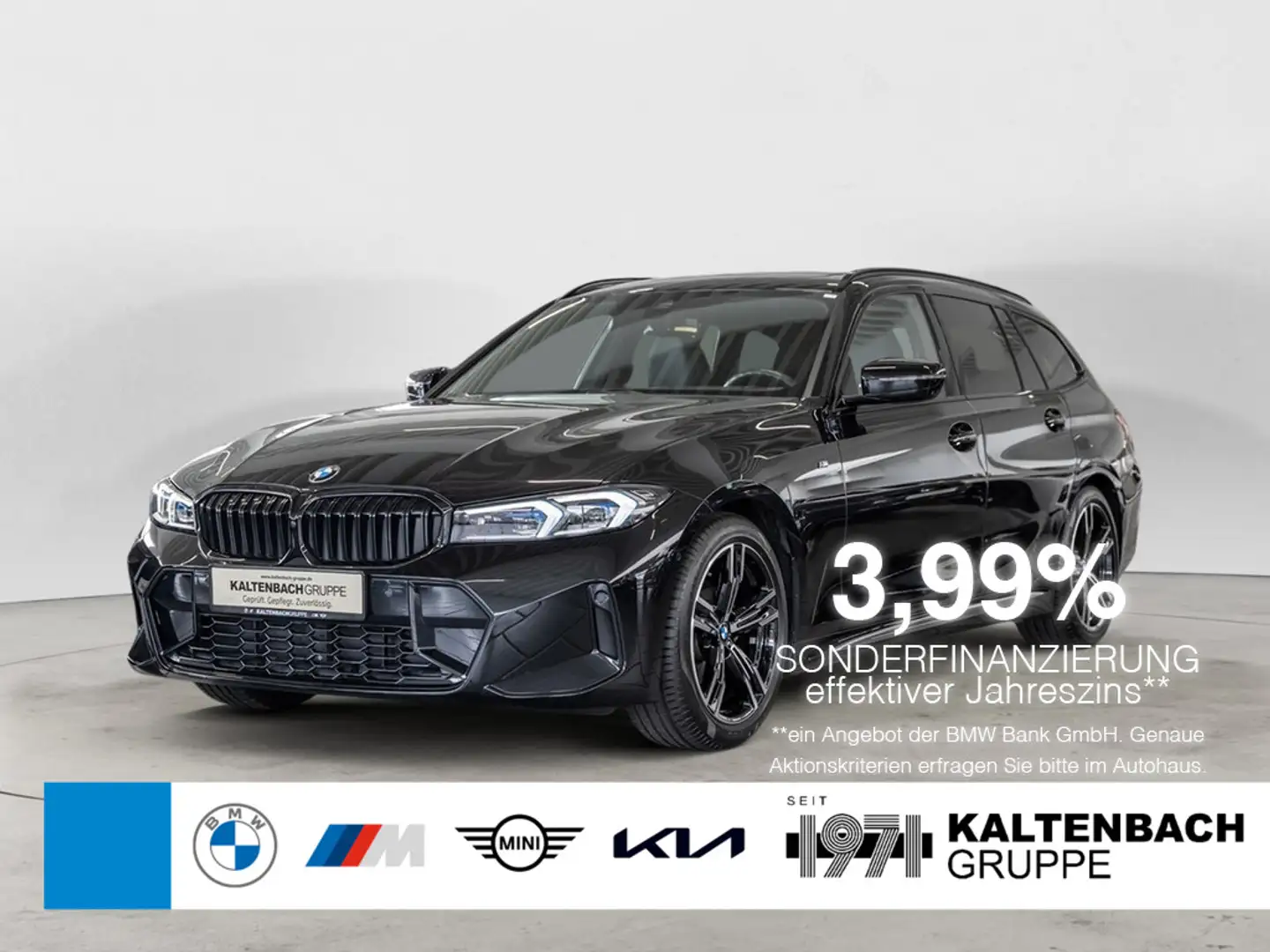 BMW 318 i Touring M-Sport FACEL. PANO AHK 360° LED Noir - 1