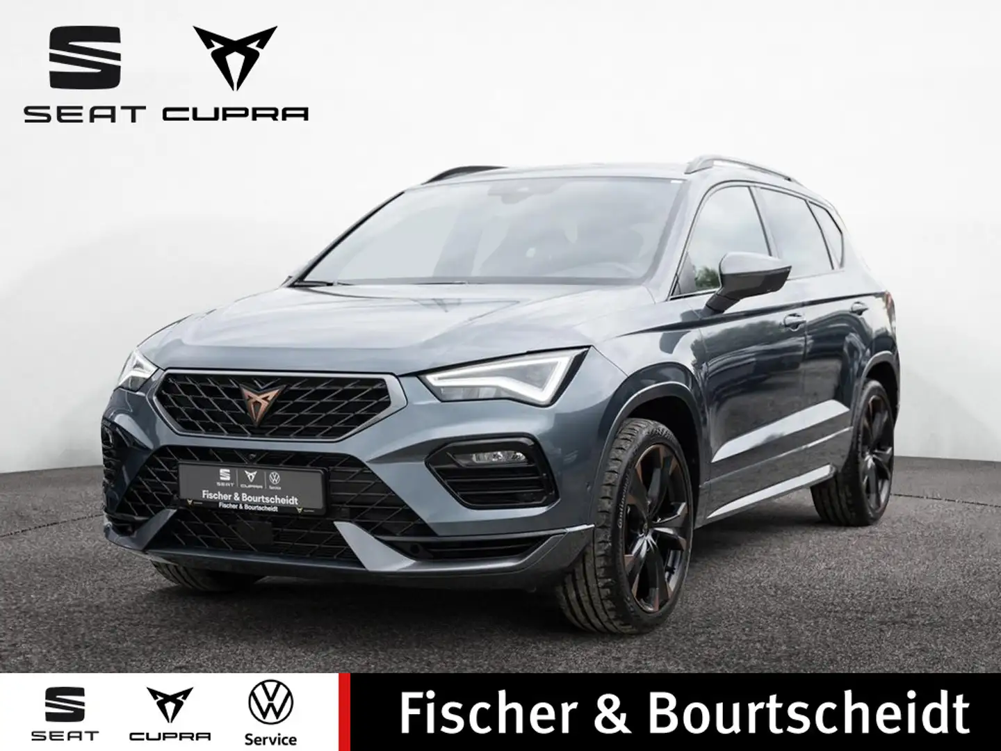 CUPRA Ateca 2.0 TSI 4Drive NAVI AHK ACC LED 360° Grau - 1