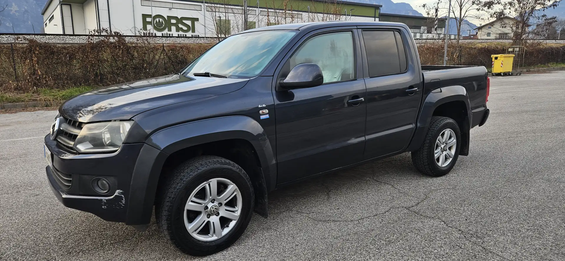 Volkswagen Amarok PIK UP 2.0 Highline 4motion GANCIO TRAINO Blau - 2