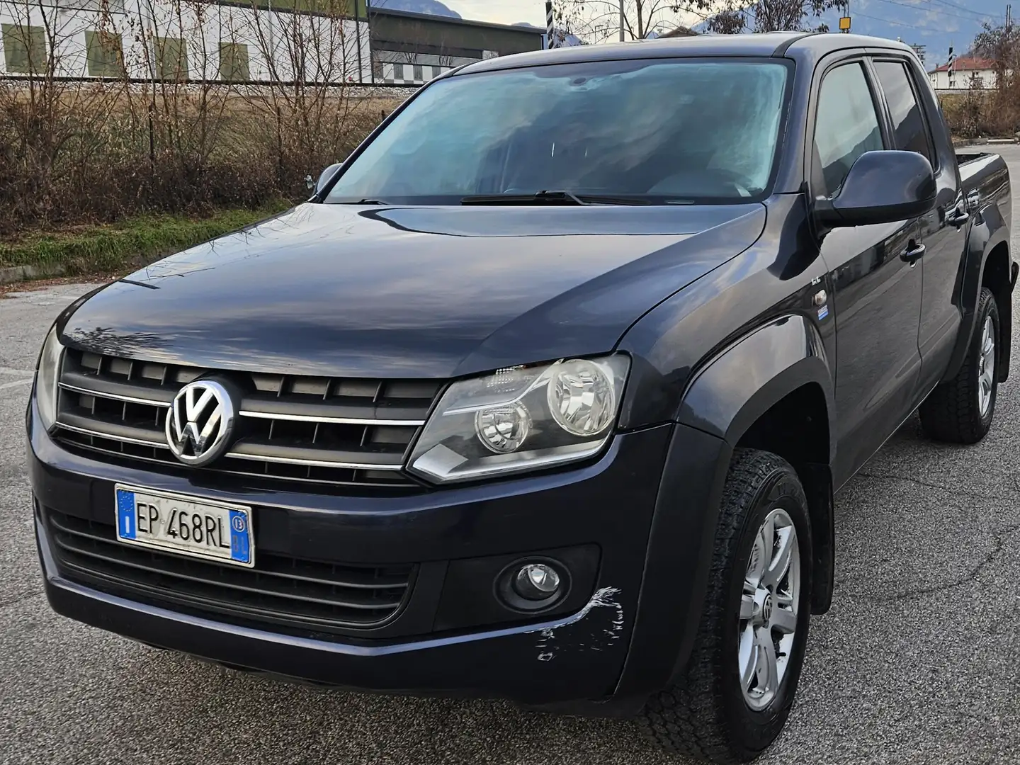 Volkswagen Amarok PIK UP 2.0 Highline 4motion GANCIO TRAINO Blau - 1