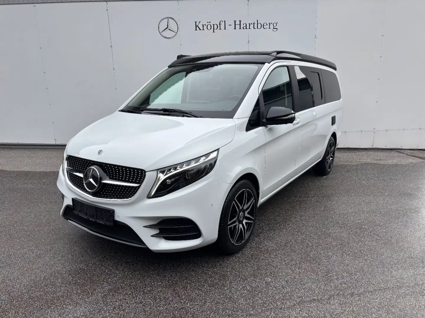 Mercedes-Benz Marco Polo 300 d 4MATIC LED PTS AMG Night Stdhzg Weiß - 2