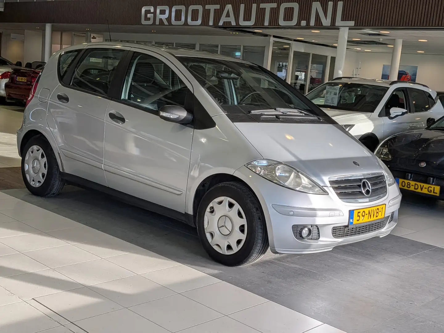 Mercedes-Benz A 170 Classic Automaat Airco, Stuurbekrachtiging Grijs - 1