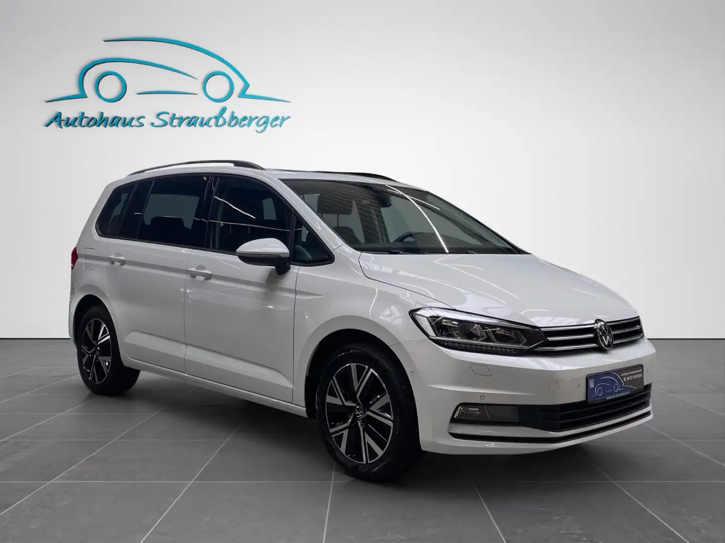 Volkswagen Touran Comfortline STHZ AHK ACC RFK LRHZ Pano 3Z Weiß - 2