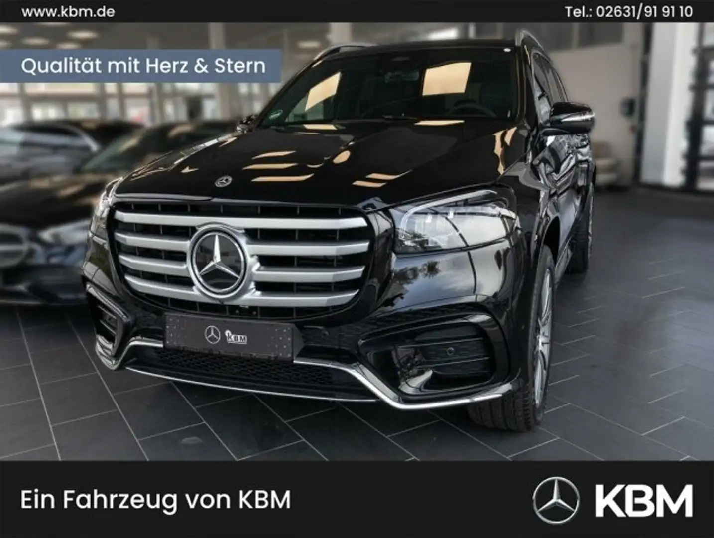 Mercedes-Benz GLS 450 GLS 450 d 4M AMG°KEYL°BURM°360°STDH°PAN°AHK°LM22 Noir - 1