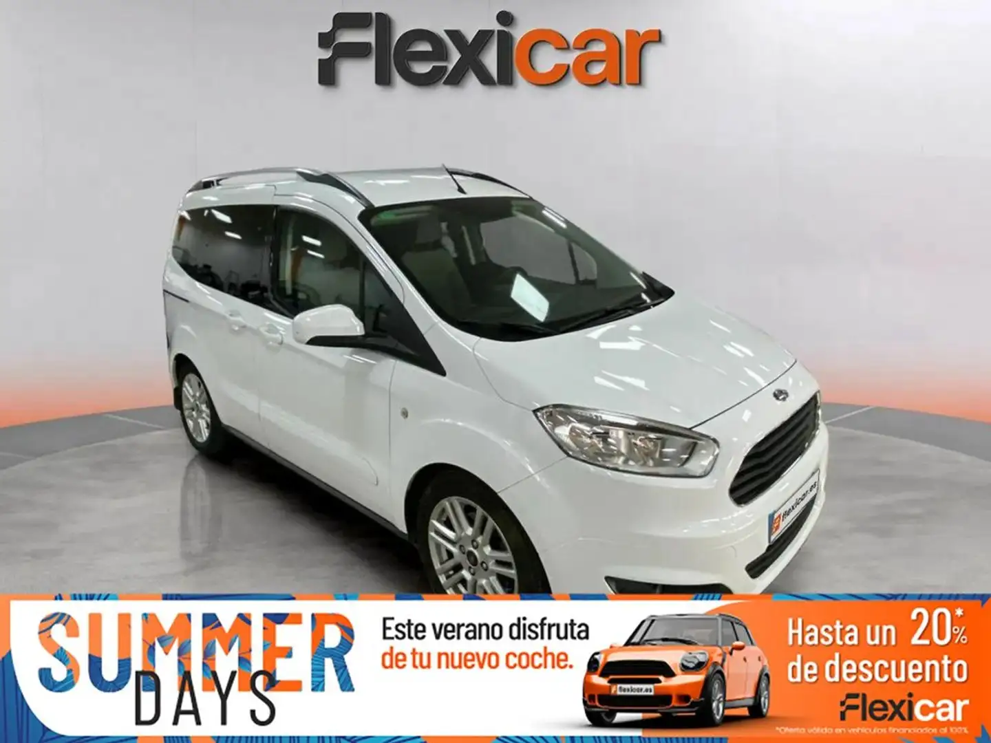 Ford Tourneo Courier 1.5 TDCi 70kW (95CV) Titanium Blanco - 1