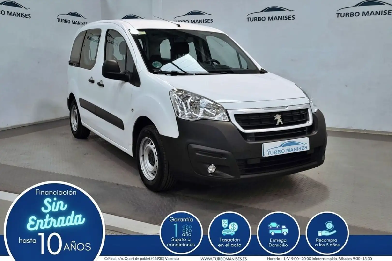Peugeot Partner Tepee 1.6BlueHDI Access 75 Blanco - 2