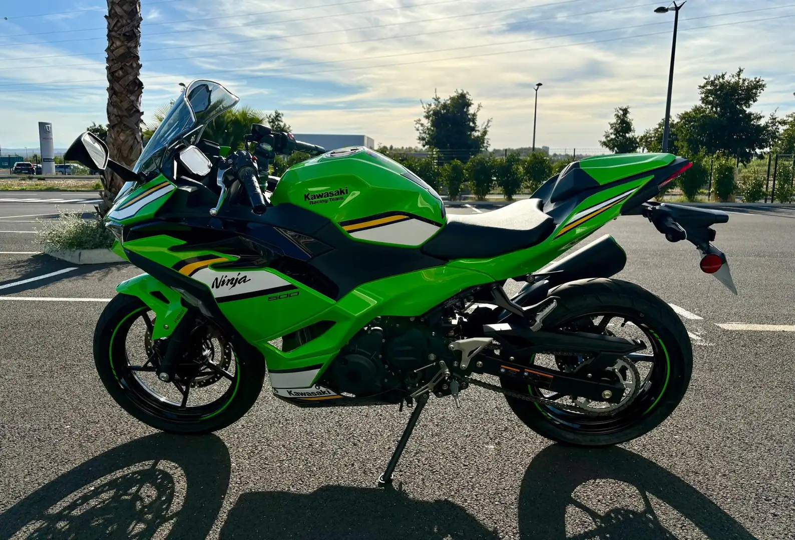 Kawasaki Ninja 500 SE Grün - 2