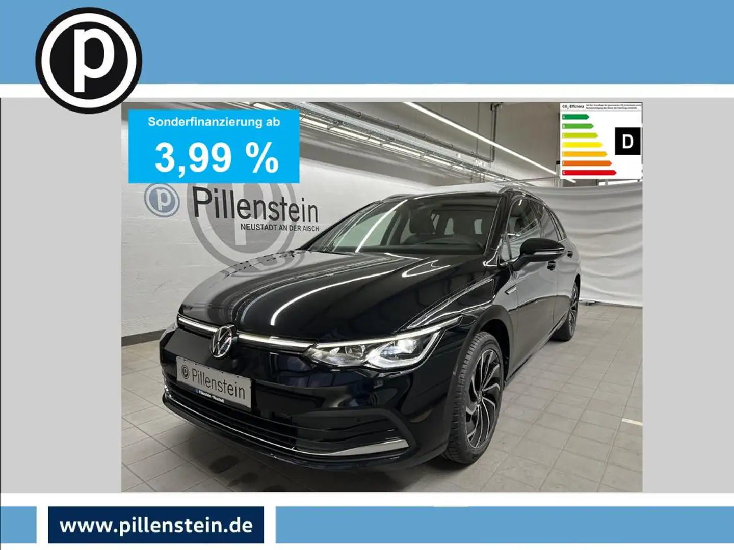 Volkswagen Golf VARIANT TDI DSG STYLE NAVI+KAM+17"+TRAVEL Schwarz - 1