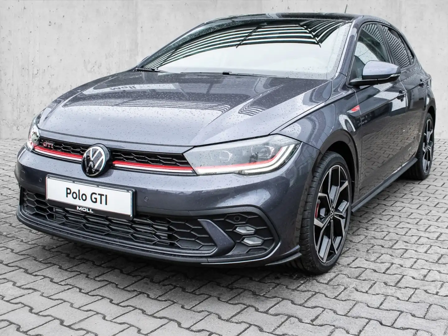 Volkswagen Polo GTI 2.0 l TSI OPF DSG NAVI PANO LM ACC KAM Gris - 2