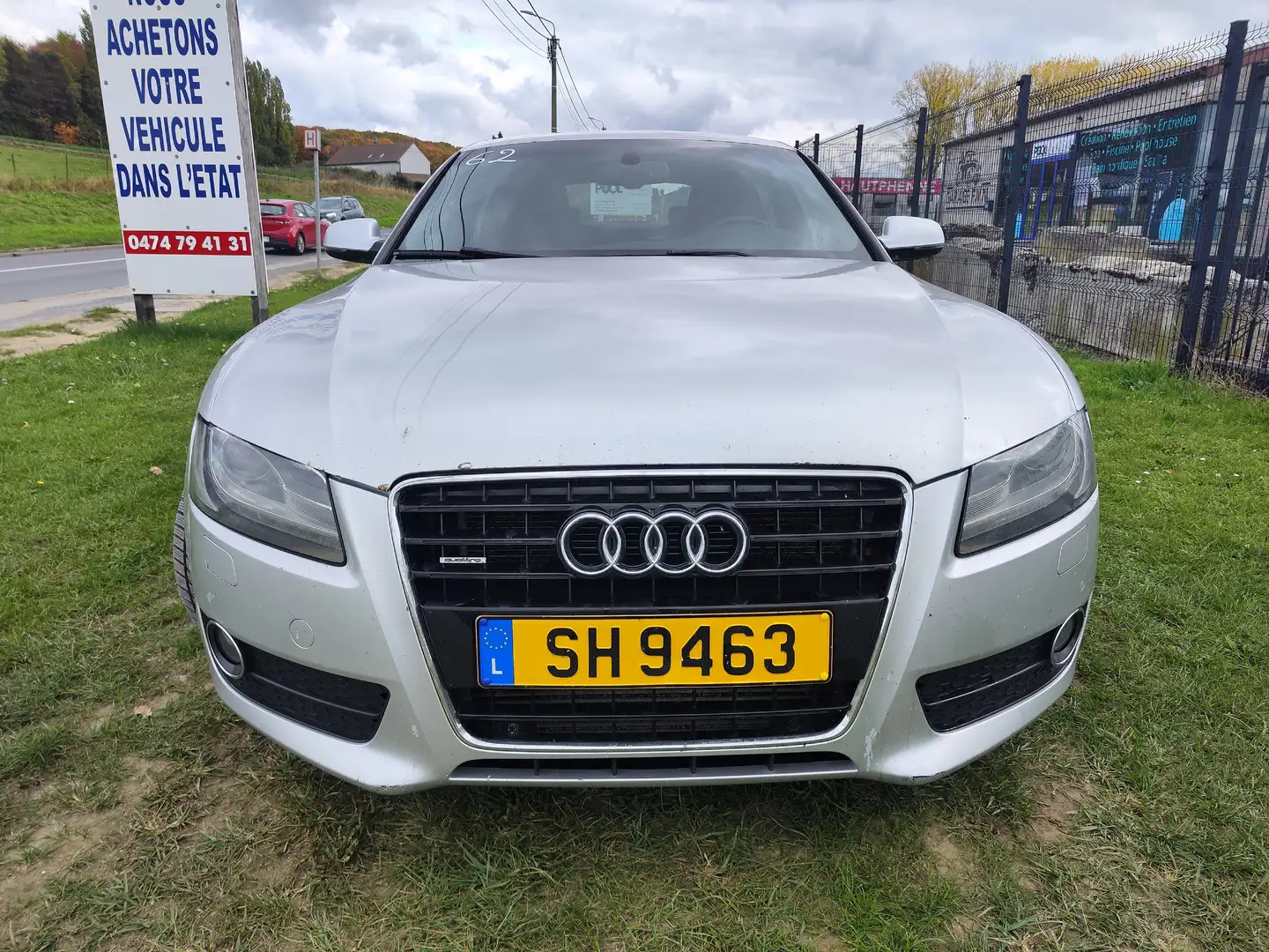 Audi A5 A5 3.0 TDi V6 Quattro S line DPF S tronic Gris - 2