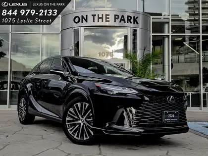 Black 2024 Lexus RX Hybrid SUV / Crossover All-Wheel Drive Automatic