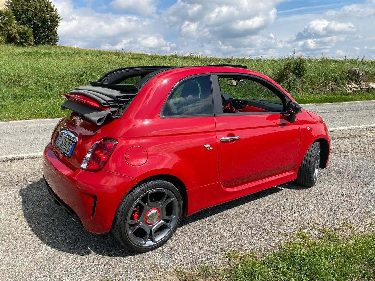 Abarth 500C 500C/595C 1.4 16v t. t-jet 140cv MTA Rojo - 2