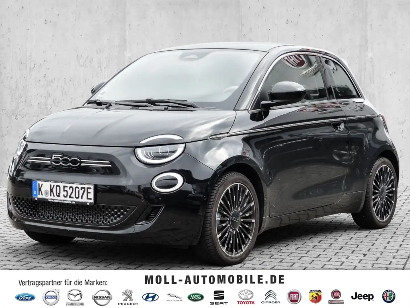 Fiat 500e By Bocelli RFK,SHZ,PDC,Navi, LED-Scheinwerfer, Black - 1