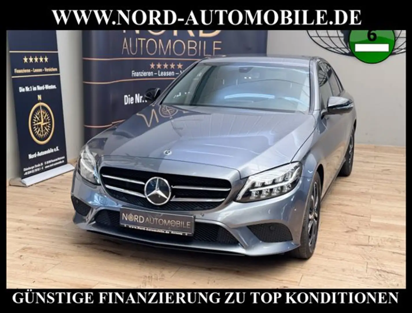 Mercedes-Benz C 200 d Lim. Avantgarde LED*Night*Carplay*TOP-KM Avantga Grau - 1