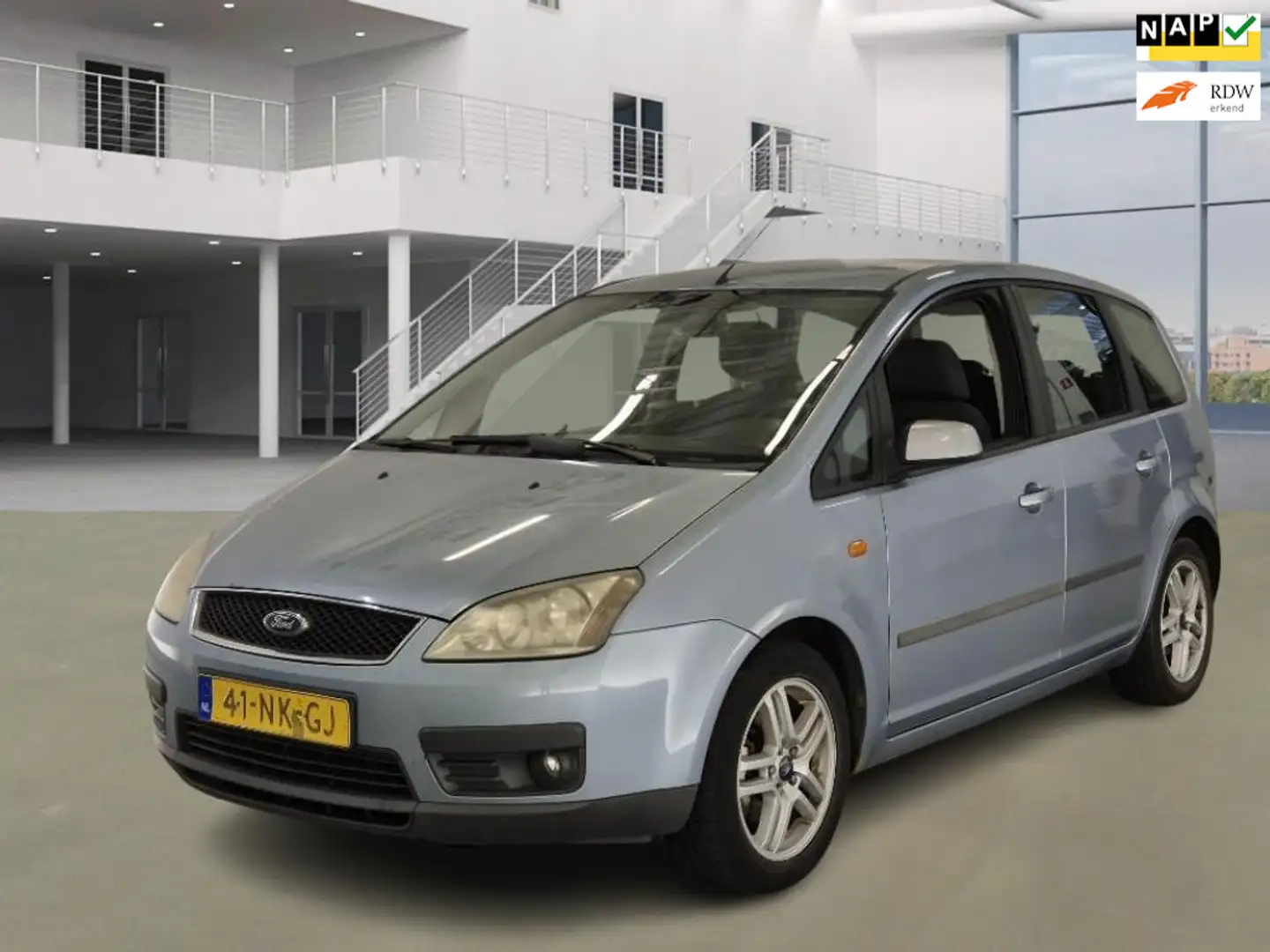 Ford Focus C-Max 1.8-16V First Edition Blauw - 1