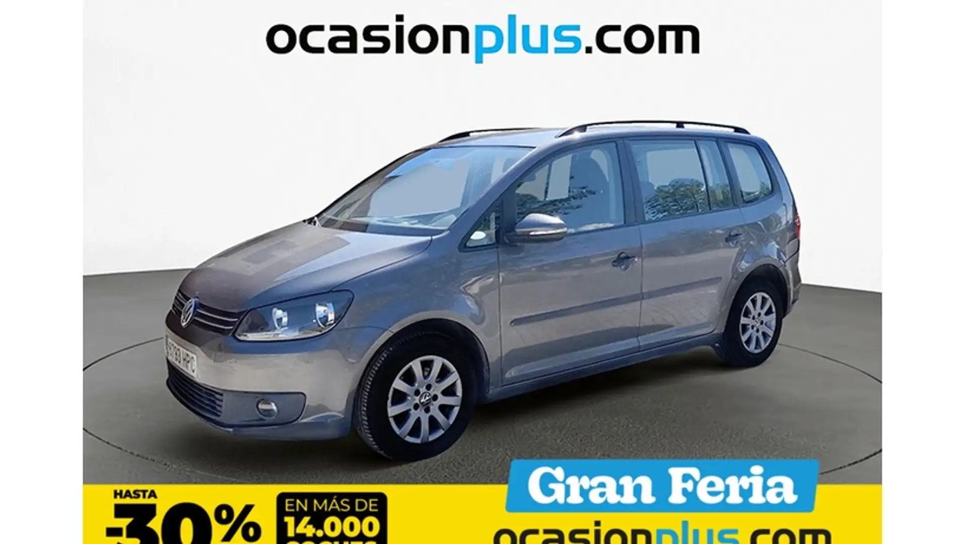 Volkswagen Touran 1.6TDI Edition DSG 105 Gris - 1