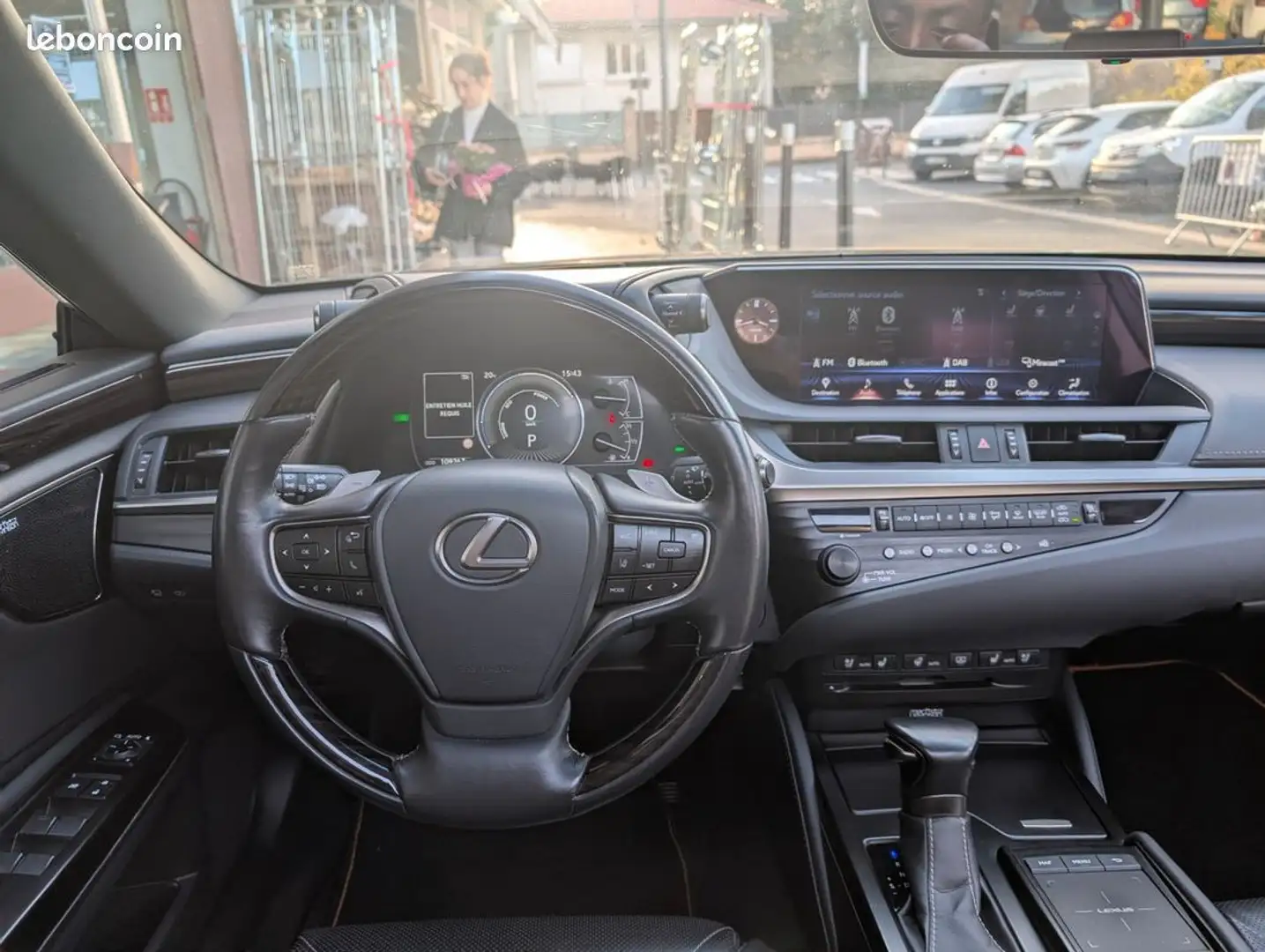 Lexus ES 300 2.5 300 h 218h 180 hev 1.6kwh business bva Noir - 2