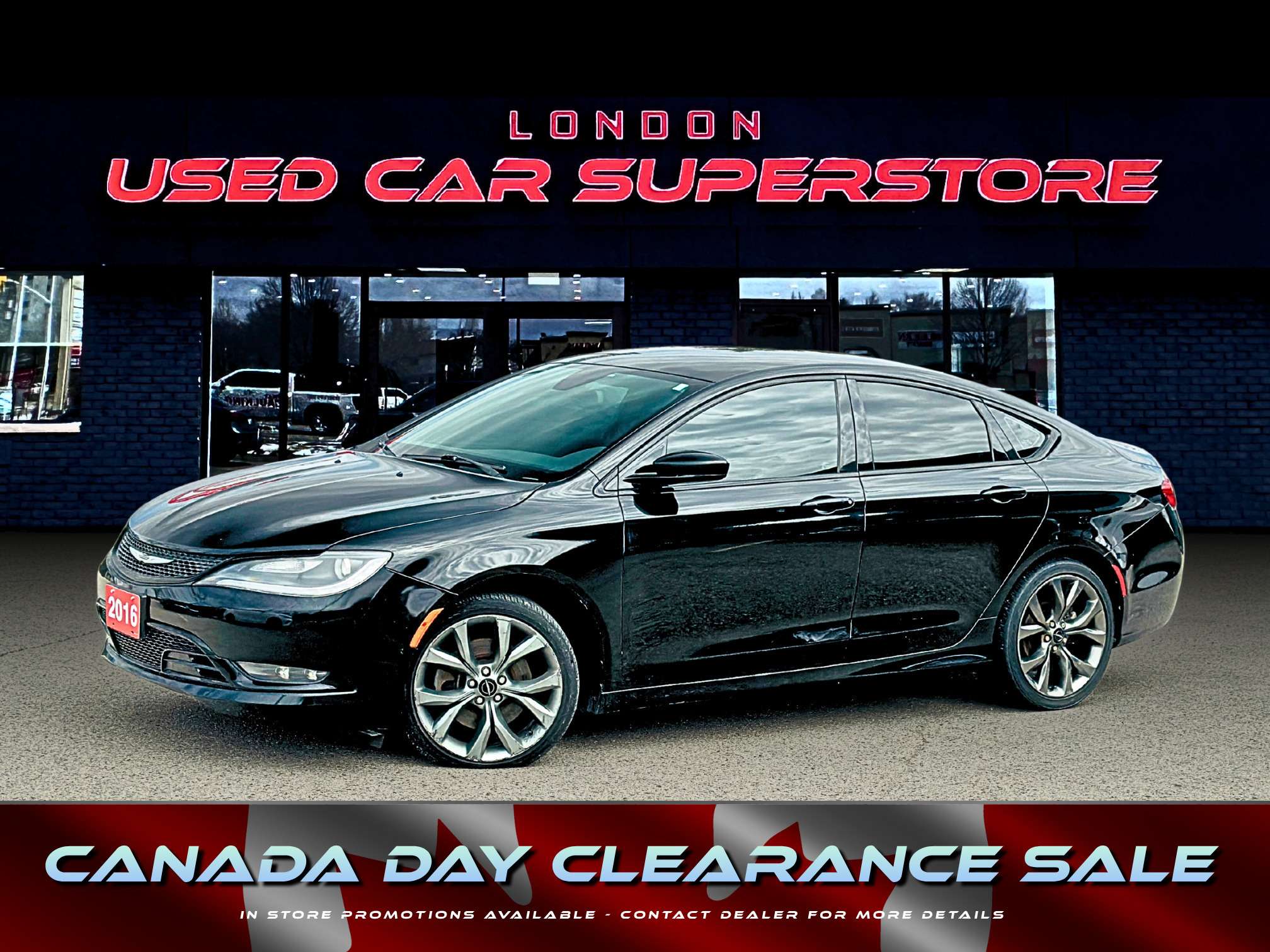 2016 Chrysler 200 S Sedan FWD