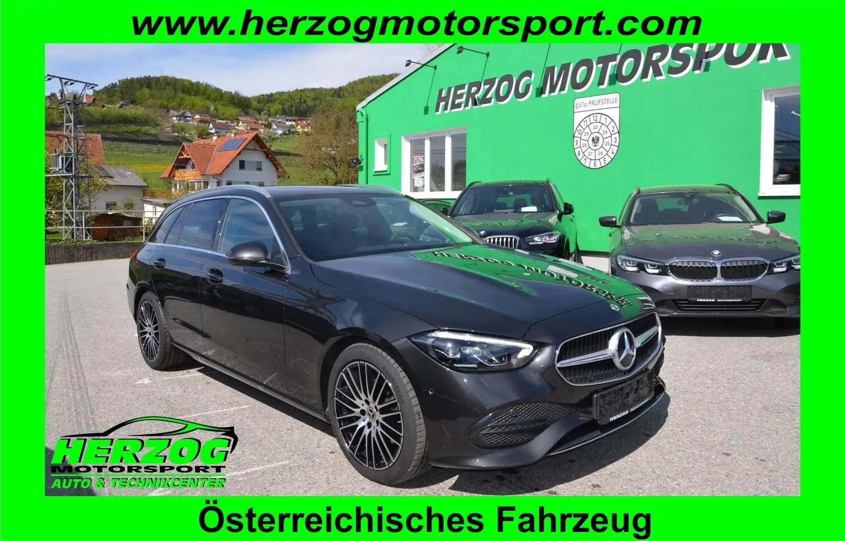 Mercedes-Benz C 220 C 220d T Aut. NIGHT-PAKET LED SOUND-SYSTEM 1.BES. Grau - 1