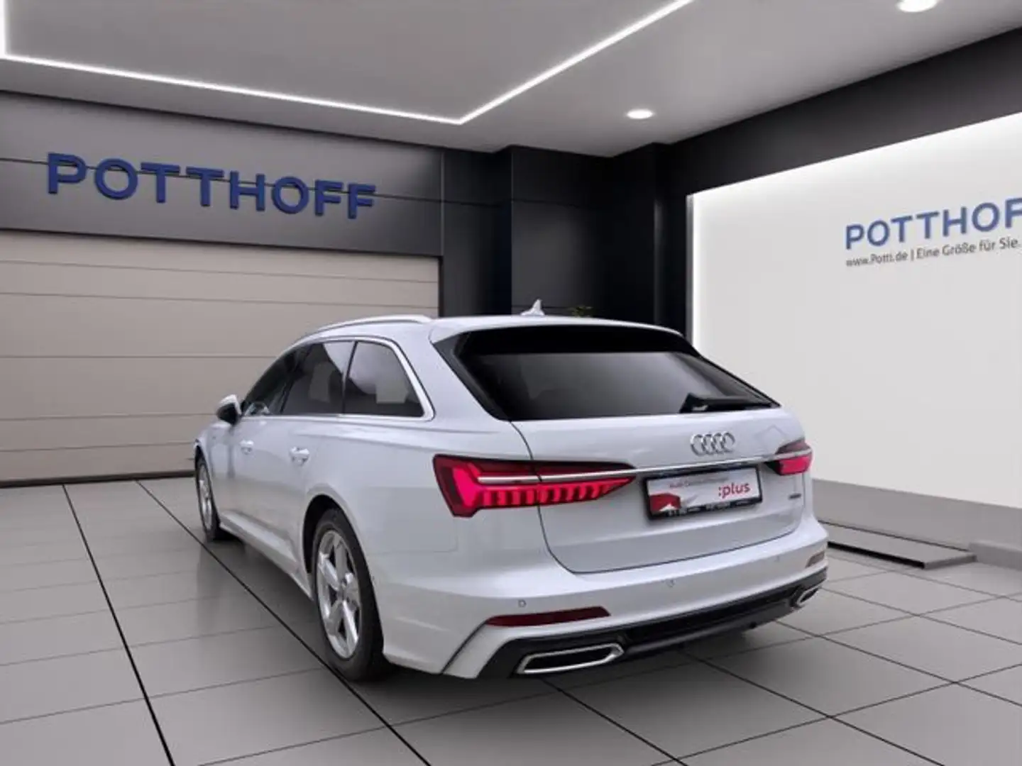 Audi A6 50 TDI Q 2x S LINE PANO AHK LM21 VIRTUA Weiß - 2