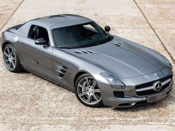 SLS AMG | Rare MANUFAKTUR Himalaya Mid Grey Metallic paintwork