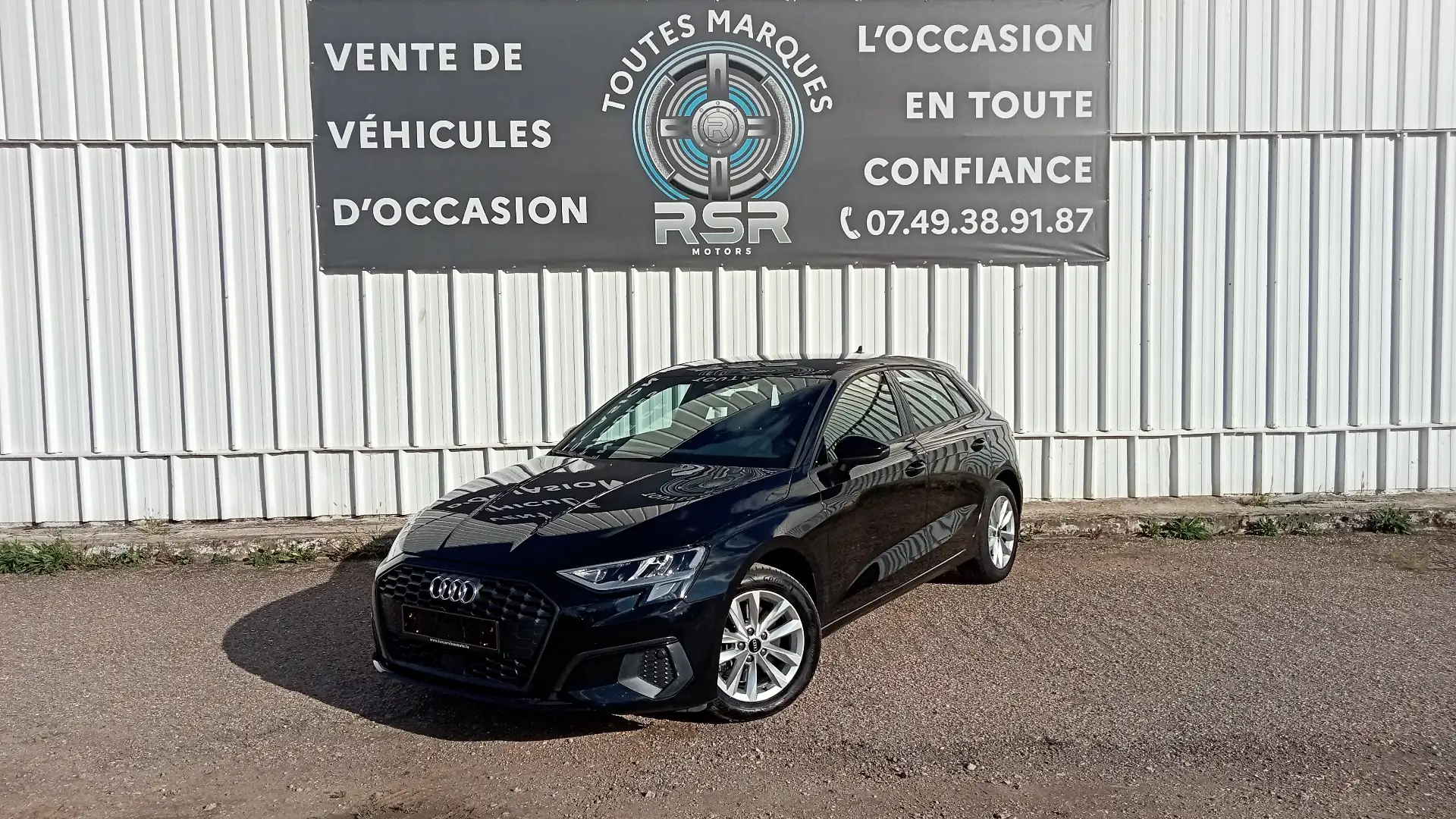 Audi A3 30 TDI 116 Zwart - 1