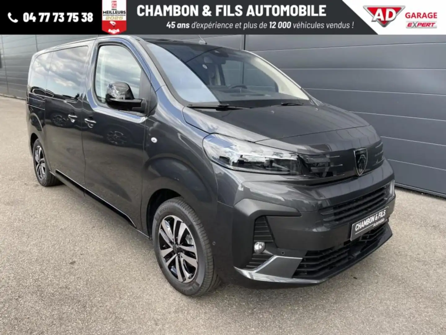Peugeot Traveller M BlueHDi 180ch S&S EAT8 Business Gris - 1