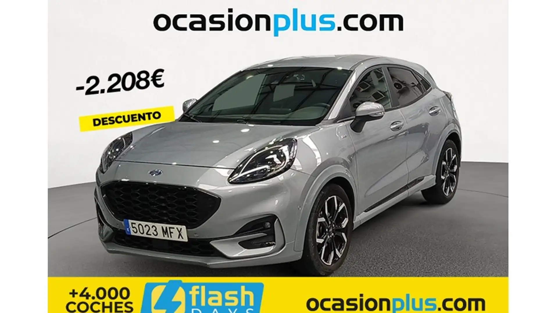Ford Puma 1.0 EcoBoost MHEV ST-Line X 155 Plateado - 1