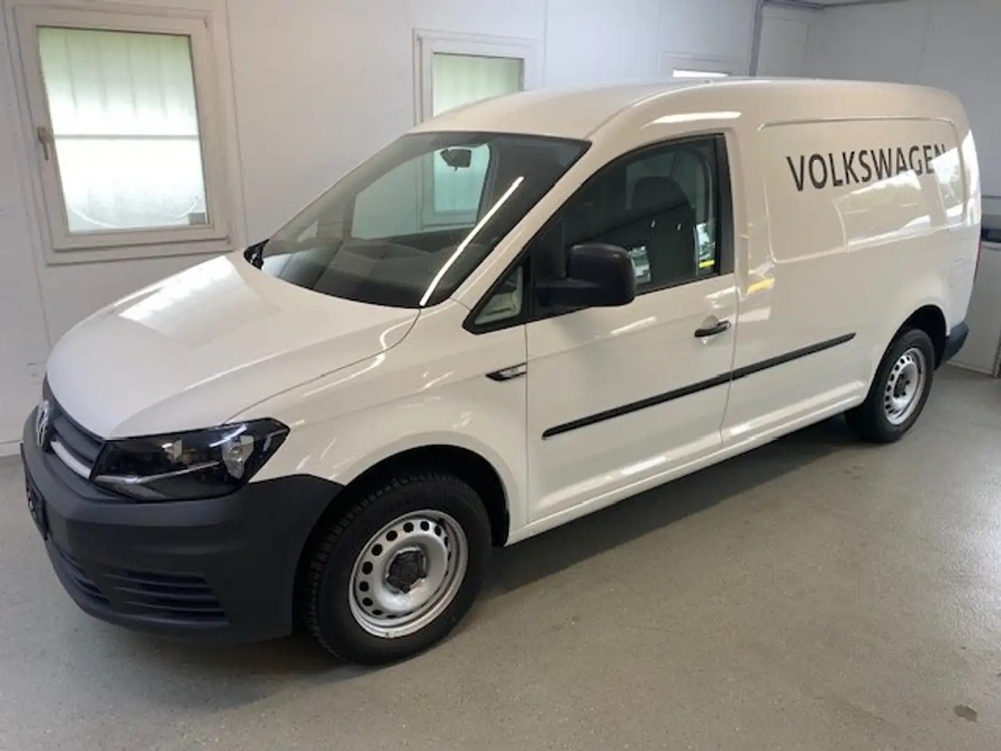 Volkswagen Caddy Maxi Kasten DSG 2.0 TDI 75KW 102PS Navi Klima PDC Blanc - 2