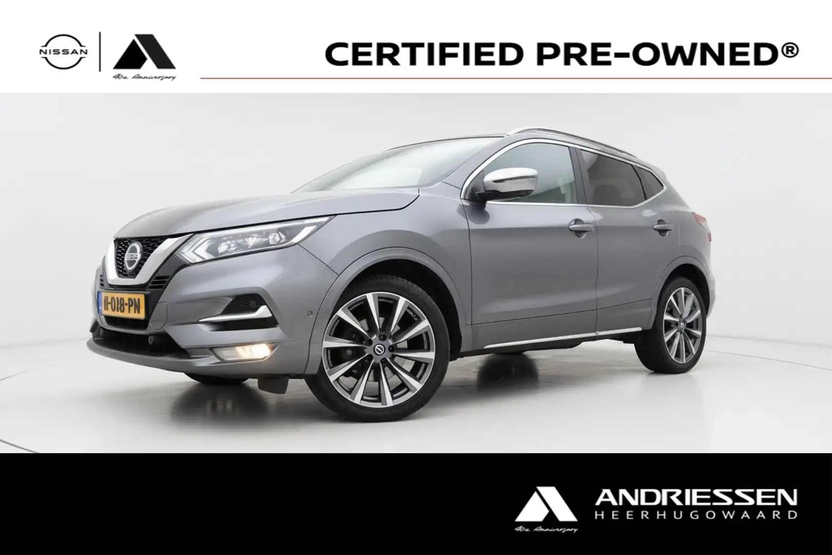 Nissan Qashqai 1.3 DIG-T Tekna Grau - 1