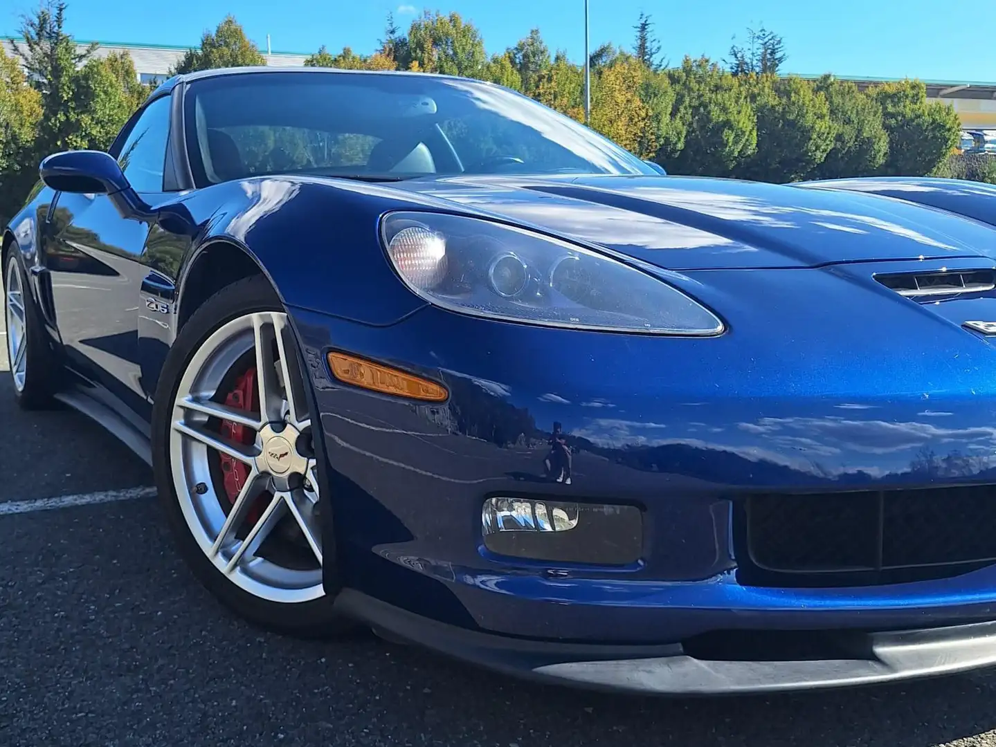 Corvette C6 Convertible Z07 7.2cc 550cv Azul - 1