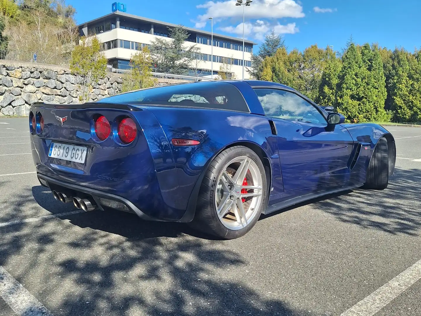 Corvette C6 Convertible Z07 7.2cc 550cv Azul - 2