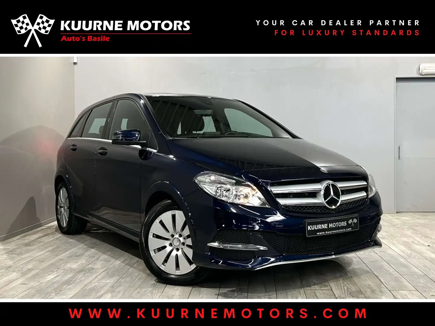 Mercedes-Benz B Electric Drive 250e Alu17\/Leder/Gps/Cruise/Cam/Bt *1j garantie* Blauw - 1