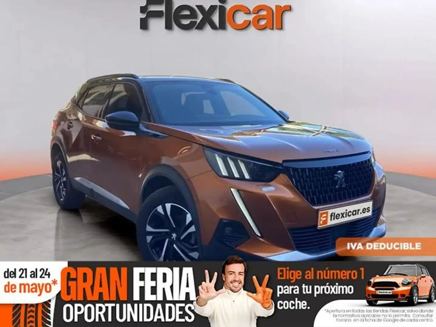 Peugeot 2008 1.2 PureTech S&S Allure Pack 130 Naranja - 1
