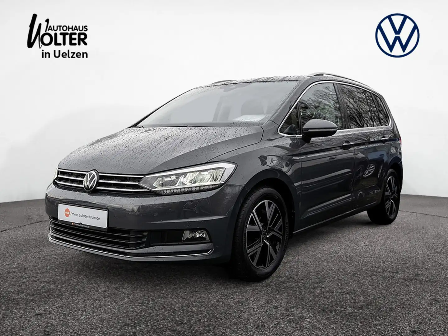 Volkswagen Touran 2.0 TDI Highline NAVI LED ACC SHZ PDC Grau - 1