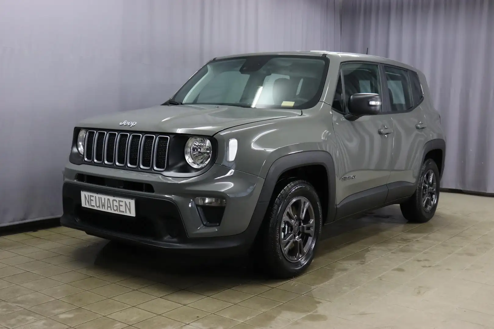 Jeep Renegade Longitude 1.5 T4 DCT7 e-Hybrid 96kW MEGA PREIS ... Gris - 1