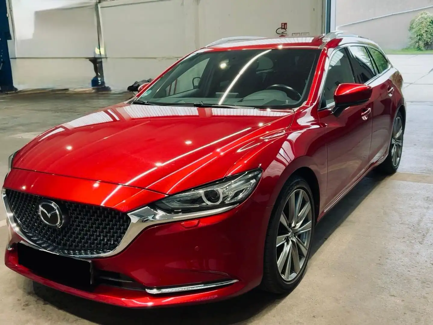 Mazda 6 Sports-Line 2.5/HEAD-UP/360°/ACC/LED/DAB Rouge - 1