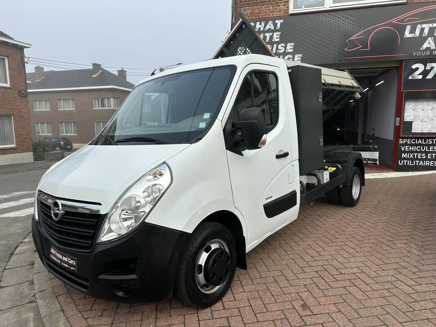 Opel Movano 2.3 CDTi  163PK TRI-BENNE BENNE BASCULANTE BENNE Blanc - 1