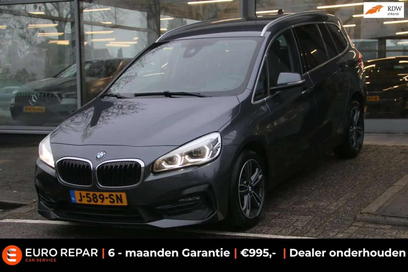 BMW 220 2-serie Gran Tourer 220i 7p. 4-CILINDER DEALER OND Grau - 1