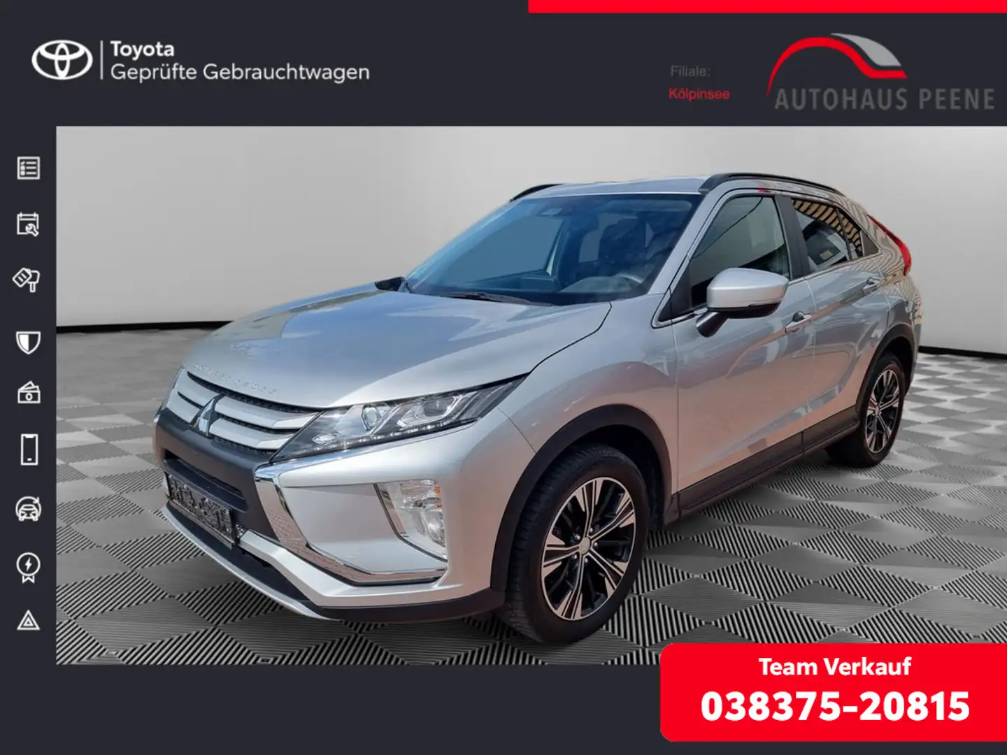 Mitsubishi Eclipse Cross 1.5 Diamant Edition 2WD Argintiu - 1