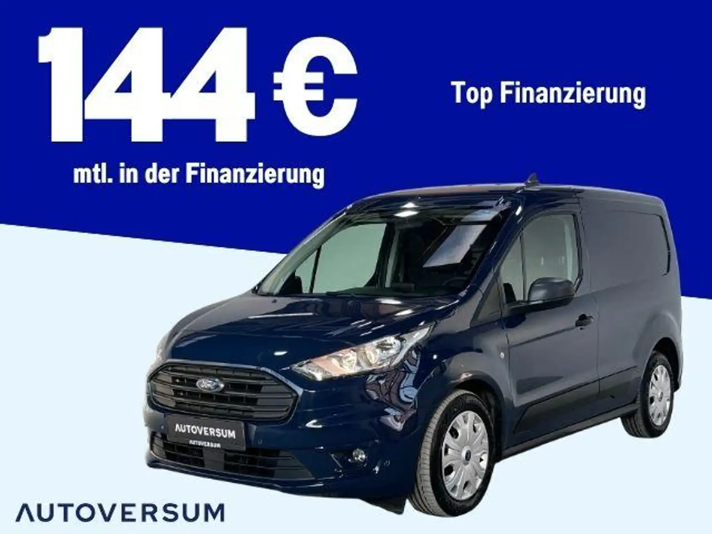 Ford Transit Connect 1.5 TDCi KLIMA*KAM*3J GARANTIE Bleu - 1