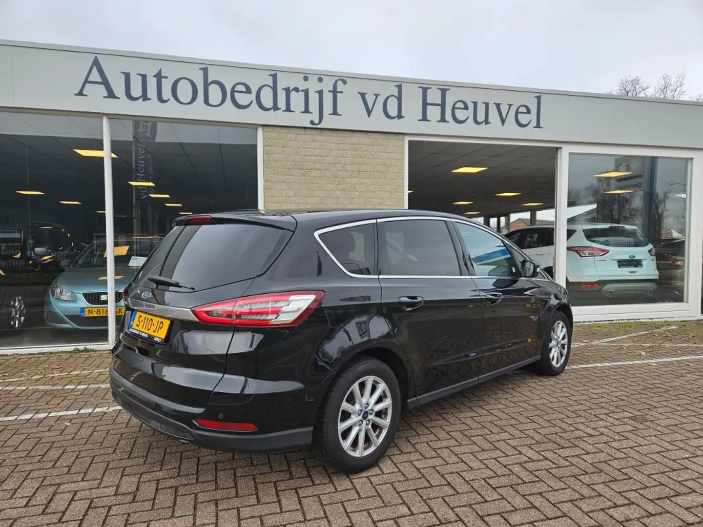 Ford S-Max 1.5 RIJKLAAR*1 JAAR GARANTIE ! Zwart - 2