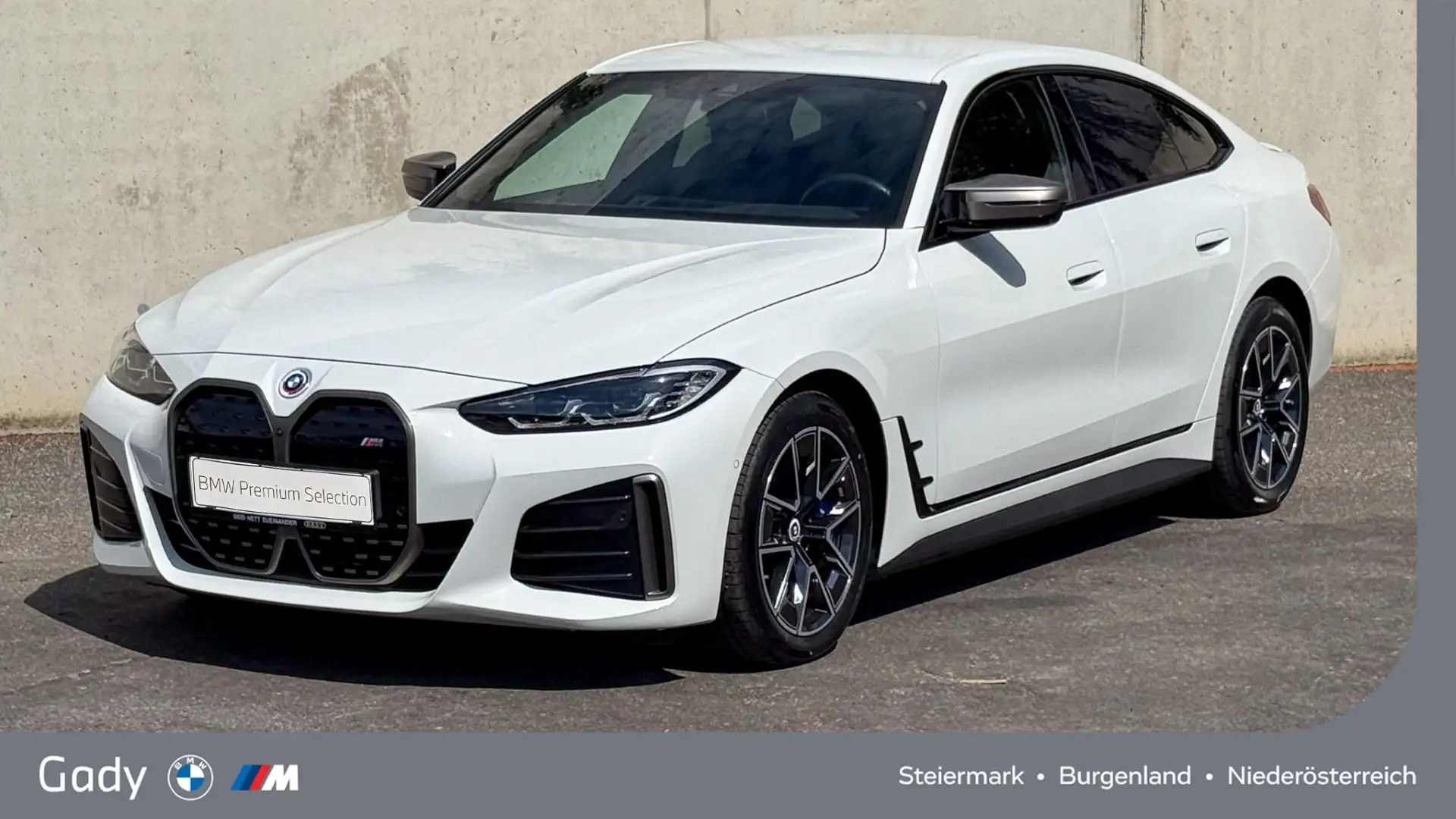 BMW i4 Gran Coupe xDrive M50 M-Sportpaket Weiß - 1