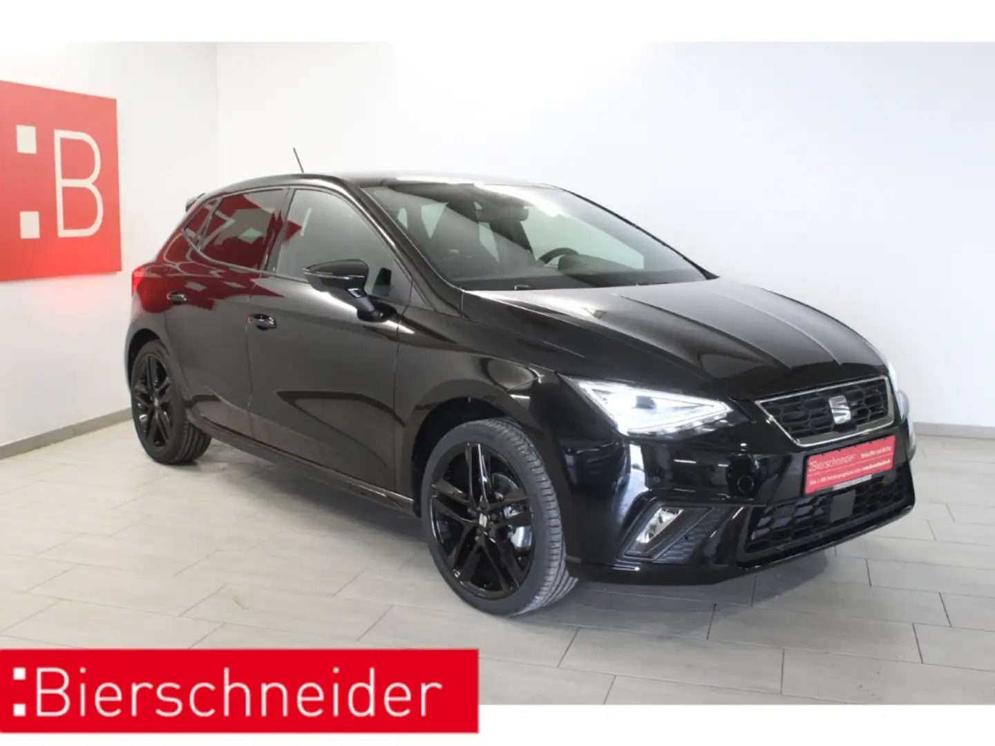 SEAT Ibiza 1.0 TSI DSG FR Black Edition 18 LED NAVI Noir - 1