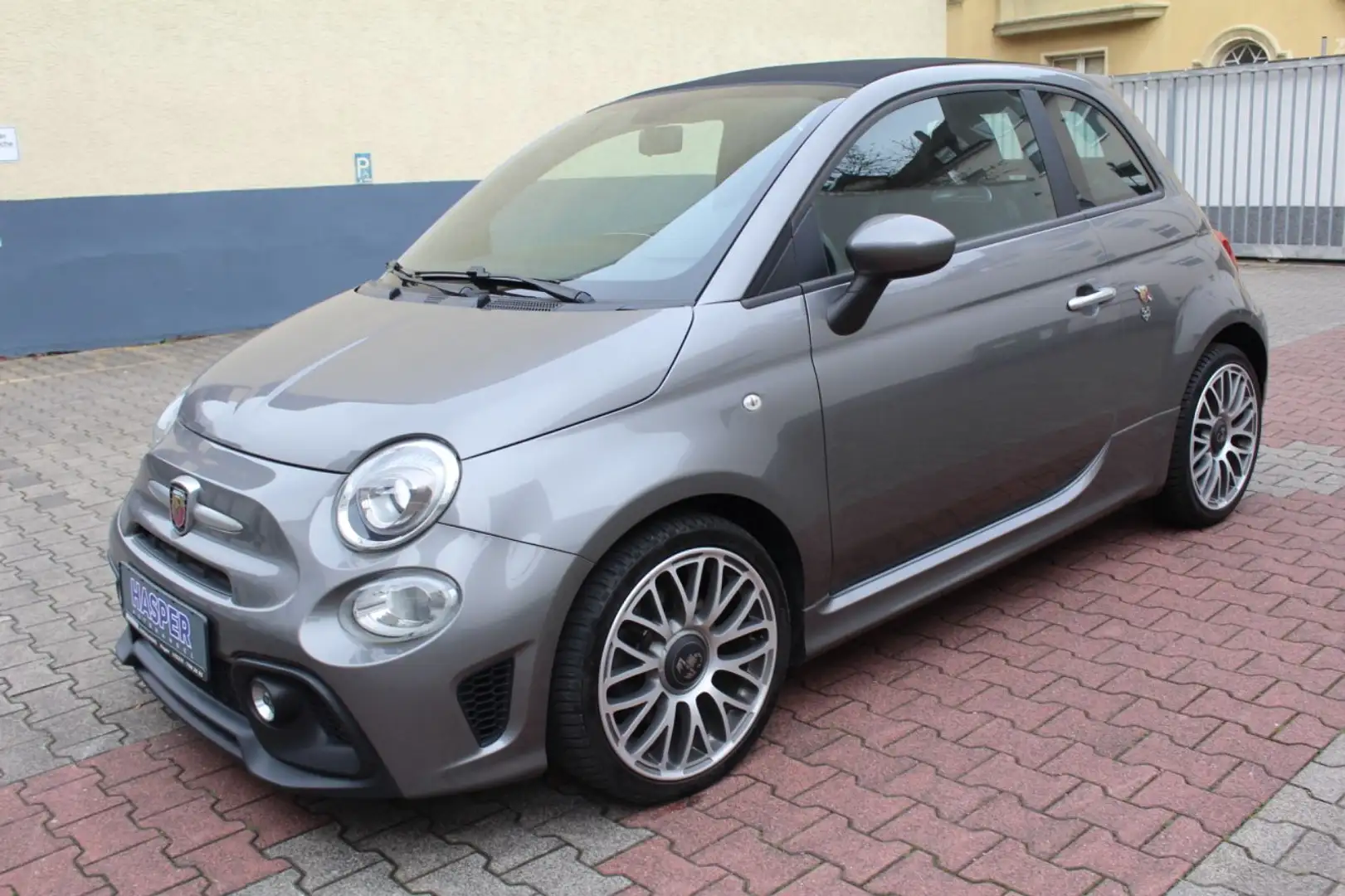Abarth 500 Cabrio 595 ( 2 Hand / PDC / ALU ) Gris - 1