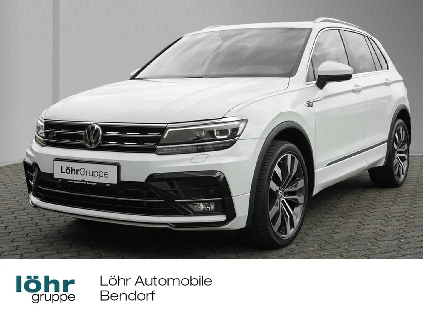 Volkswagen Tiguan 2.0 TSI DSG 4Motion R-Line *Top-Paket*Leder*AHK... Weiß - 1