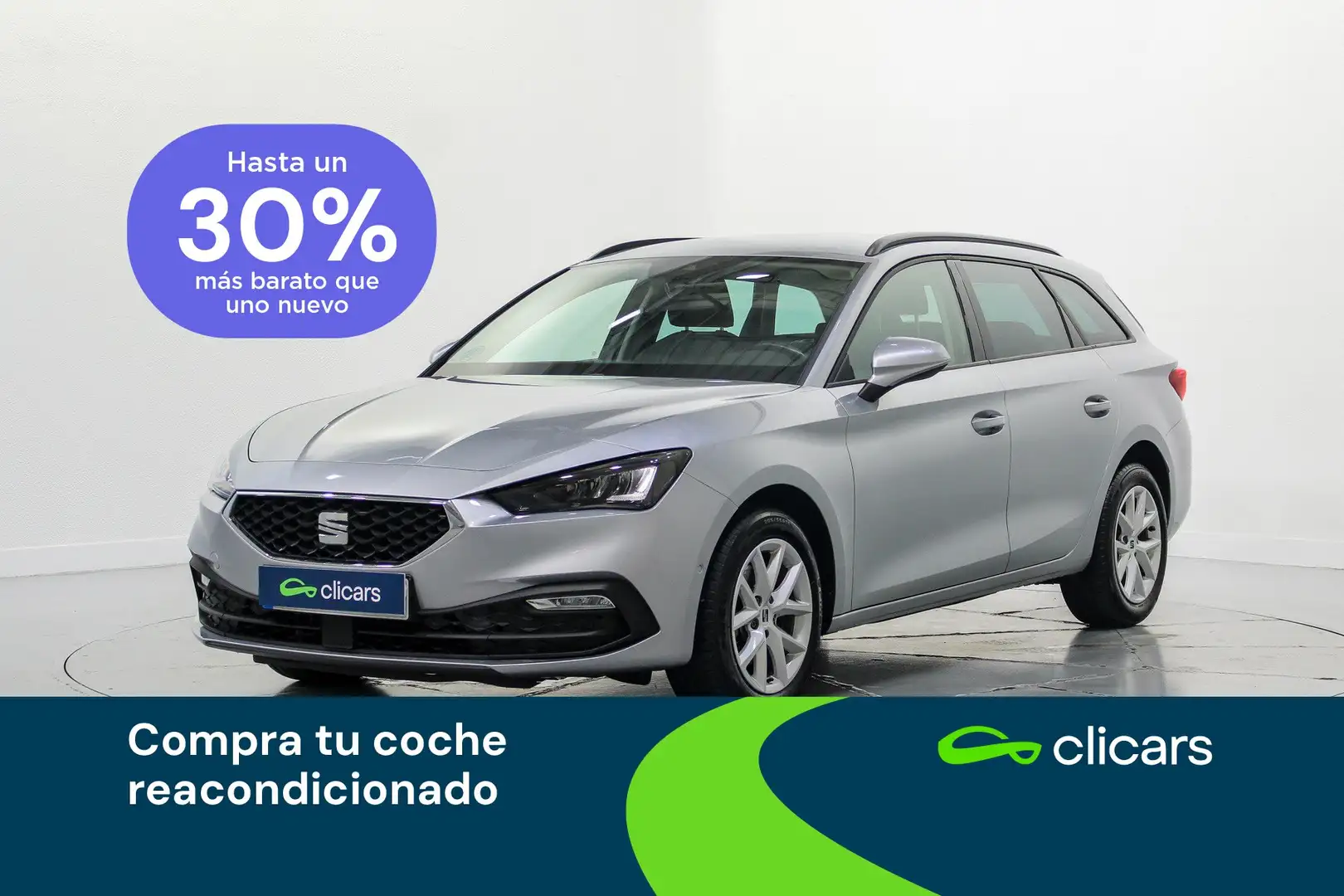 SEAT Leon ST 1.5 TSI S&S Style XS 130 Серебристый - 1