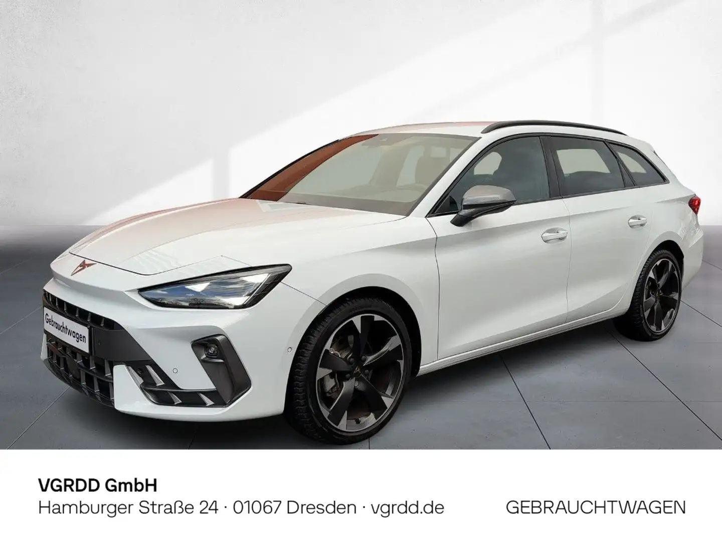 CUPRA Leon Sportstourer 1.5 eTSI DSG LED SIDE KAM APP Weiß - 1